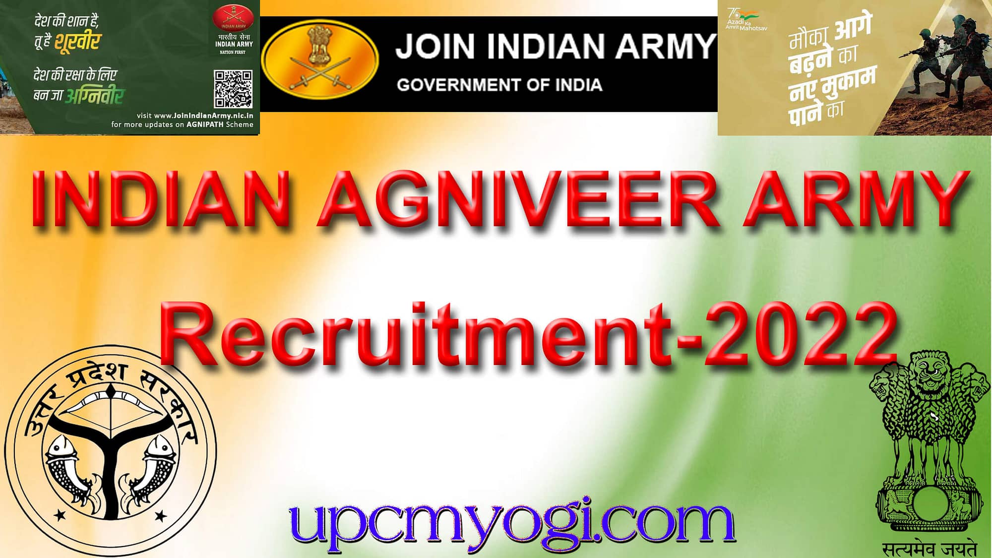 Agniveer army recruitment 2022-ऑनलाइन आवेदन प्रक्रिया
